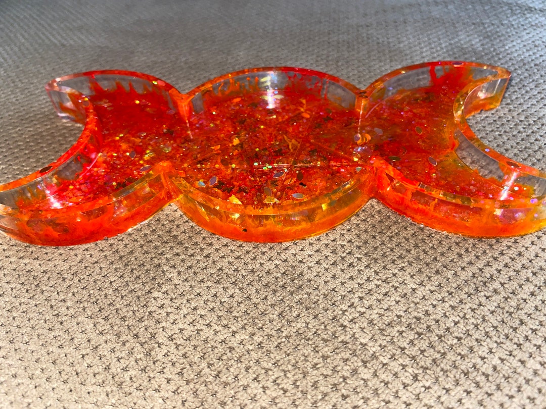 Triple Moon Jewelry Holder Etsy