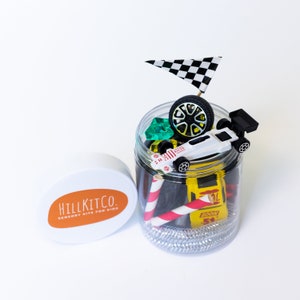 Tiny Race Car Play Dough Sensory Kit Montessori Inspired Educational Toy image 5