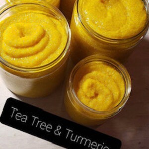 Tea Tree & Turmeric Face/Body Scrub