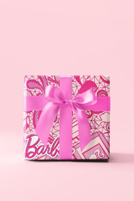 Barbie Wrapping Paper, Birthday Wrapping Paper, Gift Wrapping Paper