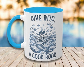 Dive into a good book Coffee Mug