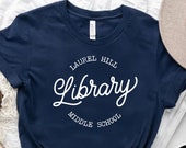 Custom Librarian Tshirt for School Librarian Gift for Christmas for Her for Him Unisex Librarian Shirt for MLS graduate