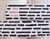 Read Banned Books Bookmark Anti Censorship Librarian Gift for Readers Bookstagram Reader Friend Gift for Bookworms