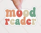 Mood Reader Cute Bookish Sticker for Bibliophiles Librarian Sticker Reading Journal Book Cart Hydroflask Reader Struggles Funny Nerdy Gift