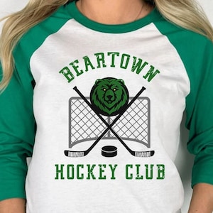 Beartown Hockey Club Raglan Sports Thsirt For Bookstagam Reader Tshirt Benji Ovich Jersey