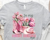 In My Cowboy Romance Era Booktok Bookstagram Shirt