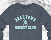 Long Sleeve Beartown Hockey Club Tshirt Beartown Shirt Fredrik Backman Bookish Tee for Reader Bibliophile Gift For Readers