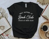 What Happens at Book Club Shirt