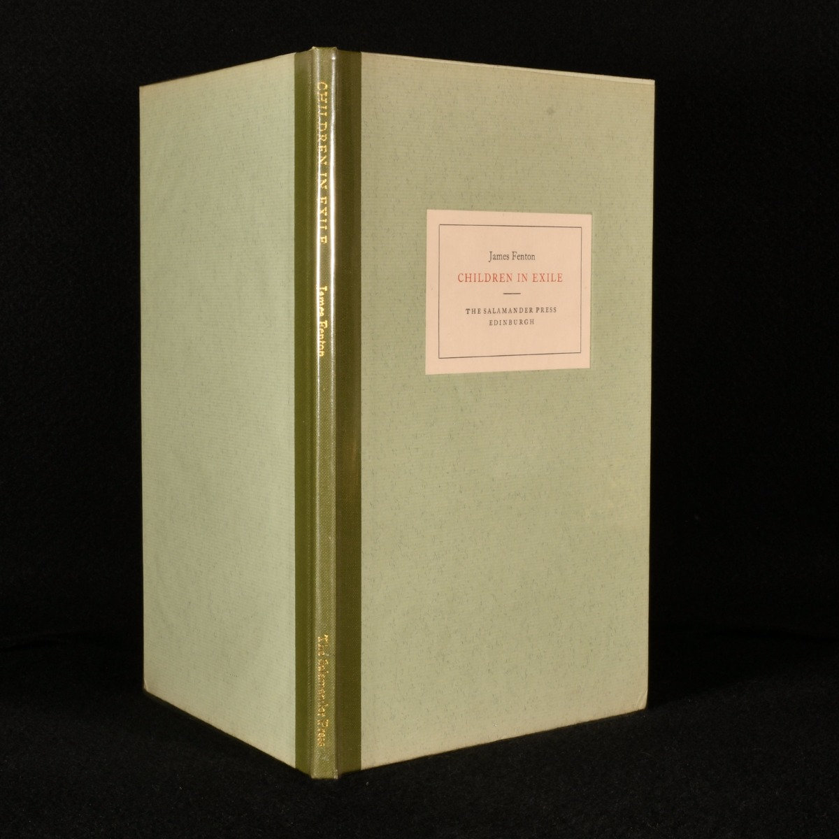 1983 Children In Exile James Fenton First Edition Poetry Dust Wrapper