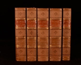 1853 5vol The History of England Thomas Babington Macaulay Ninth Edition