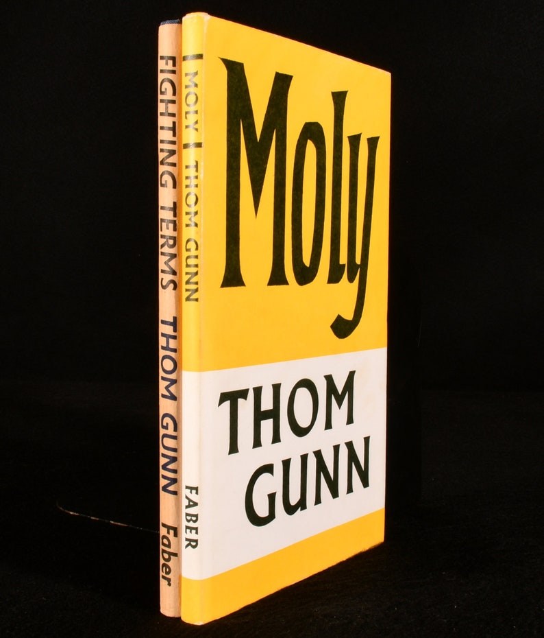 1962-71 Fighting Terms Moly Popular overseas Max 71% OFF Thom First Dustwrapper Gunn Edition