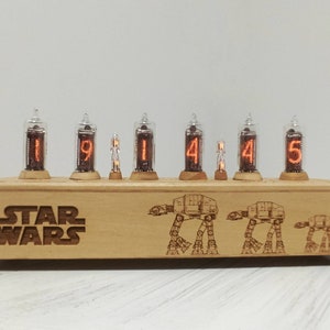 Fan Art - Nixie Clock In-16 - Star Wars Limited Edition FAN Art