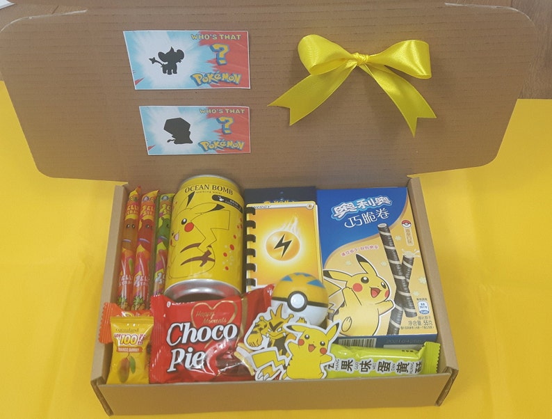 Pokemon Gift Box for her Birthday Present Pikachu Gift for | Etsy