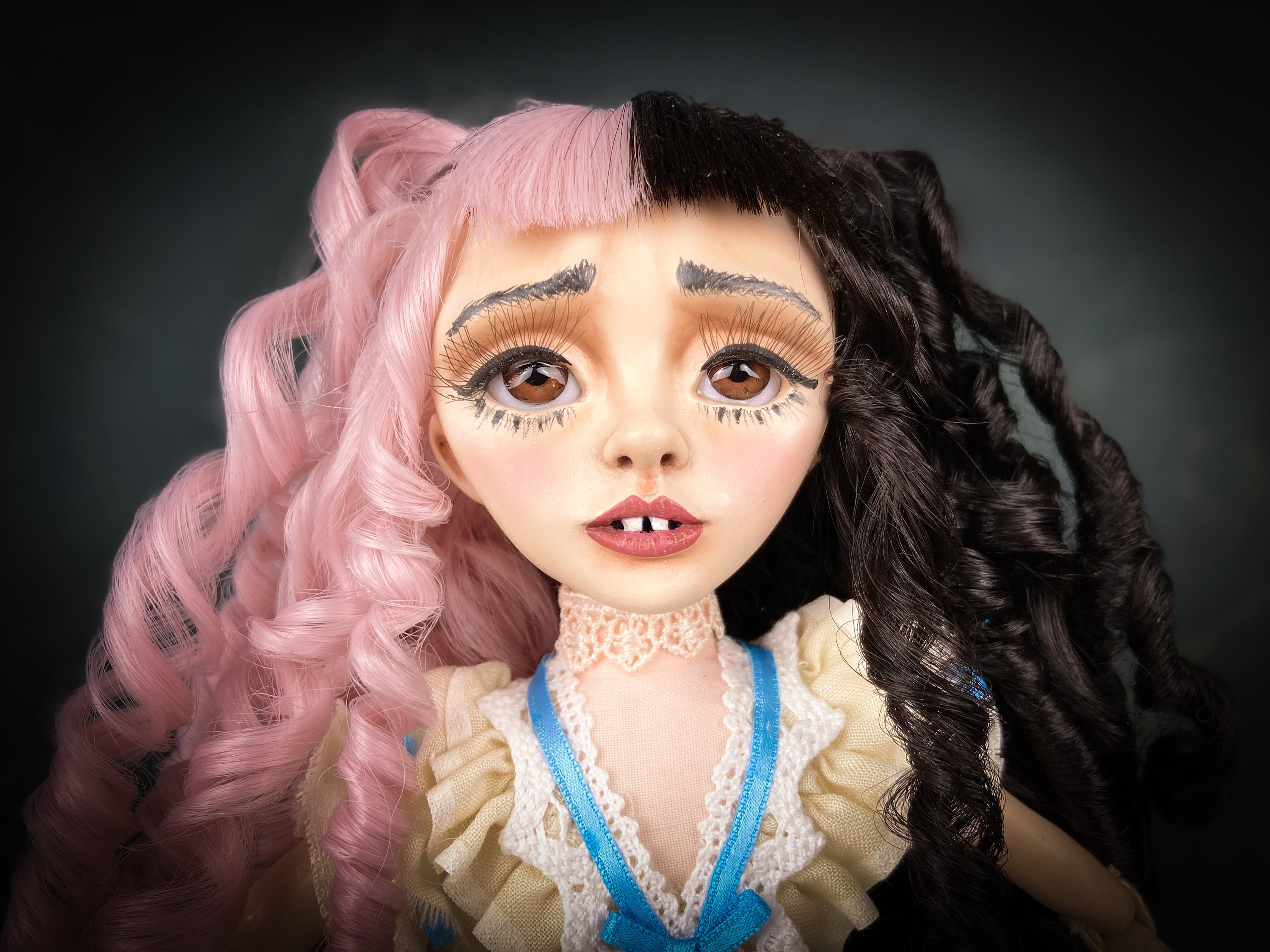 Melanie Martinez Show Tell Ooak Art Doll, Damnato Dolls