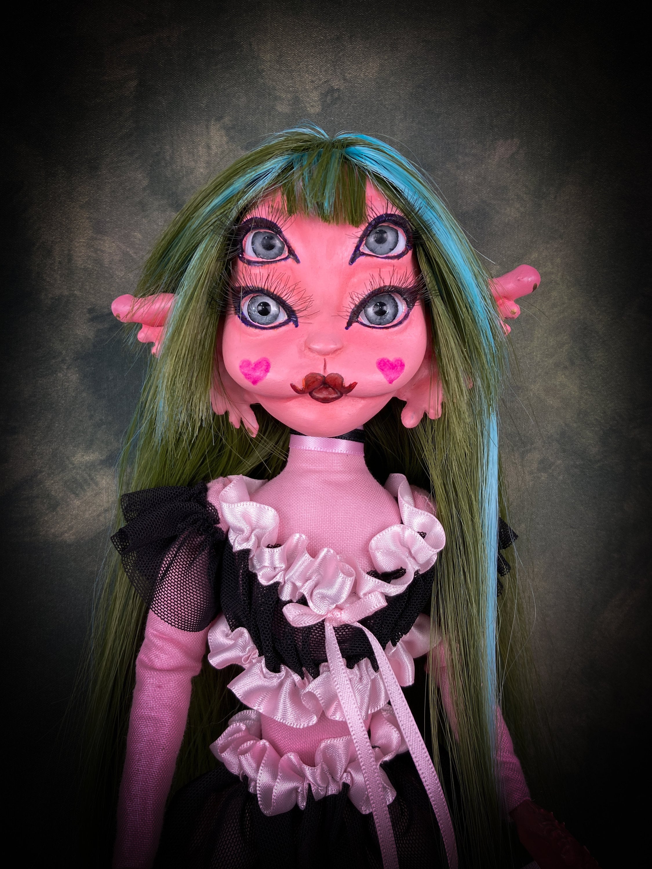 Melanie Martinez Portals Ooak Art Doll, Damnato Dolls, Collectible