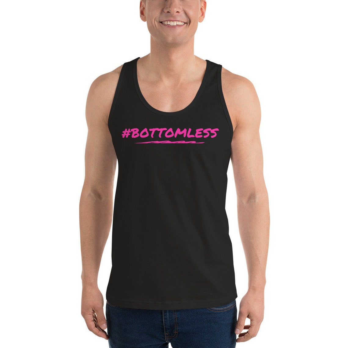 Bottomless tank top unisex | Etsy