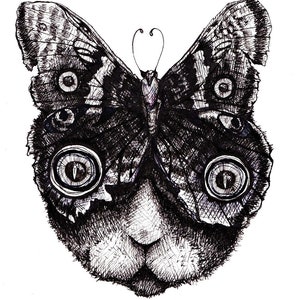 Bunnyfly Print