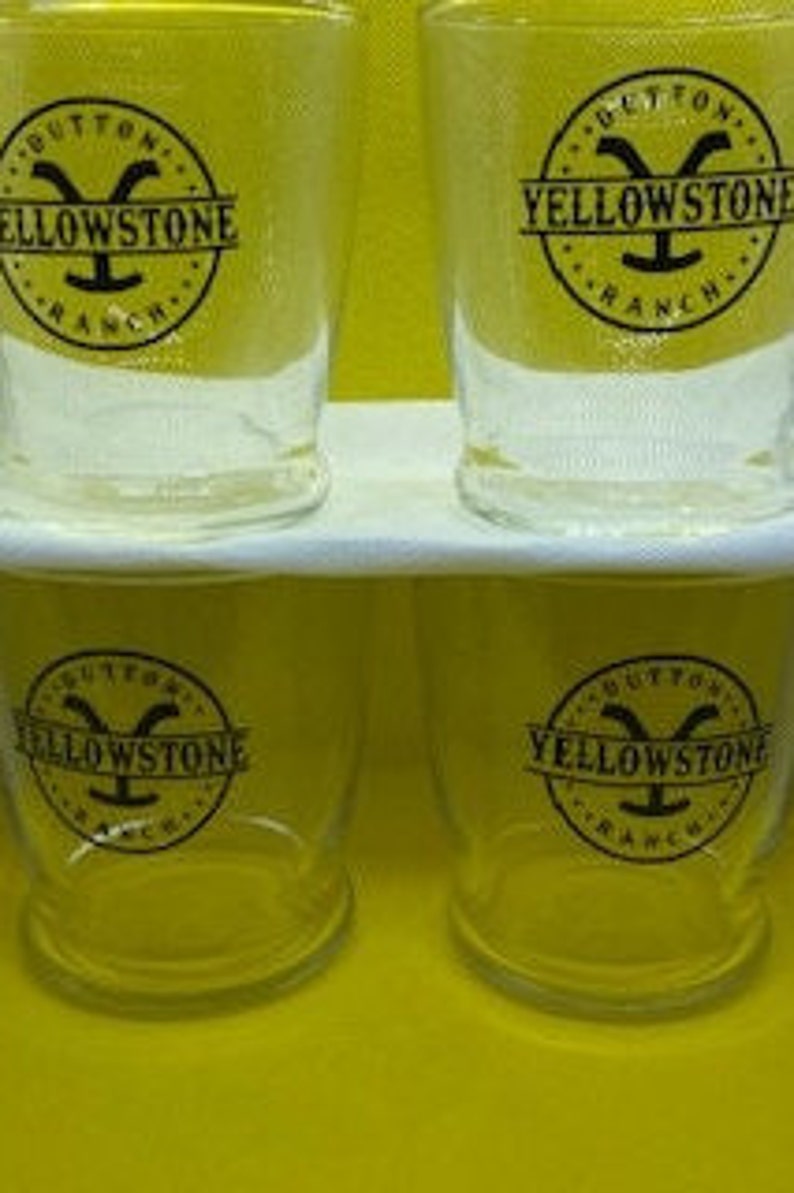 Yellowstone Cocktail Glasses Etsy