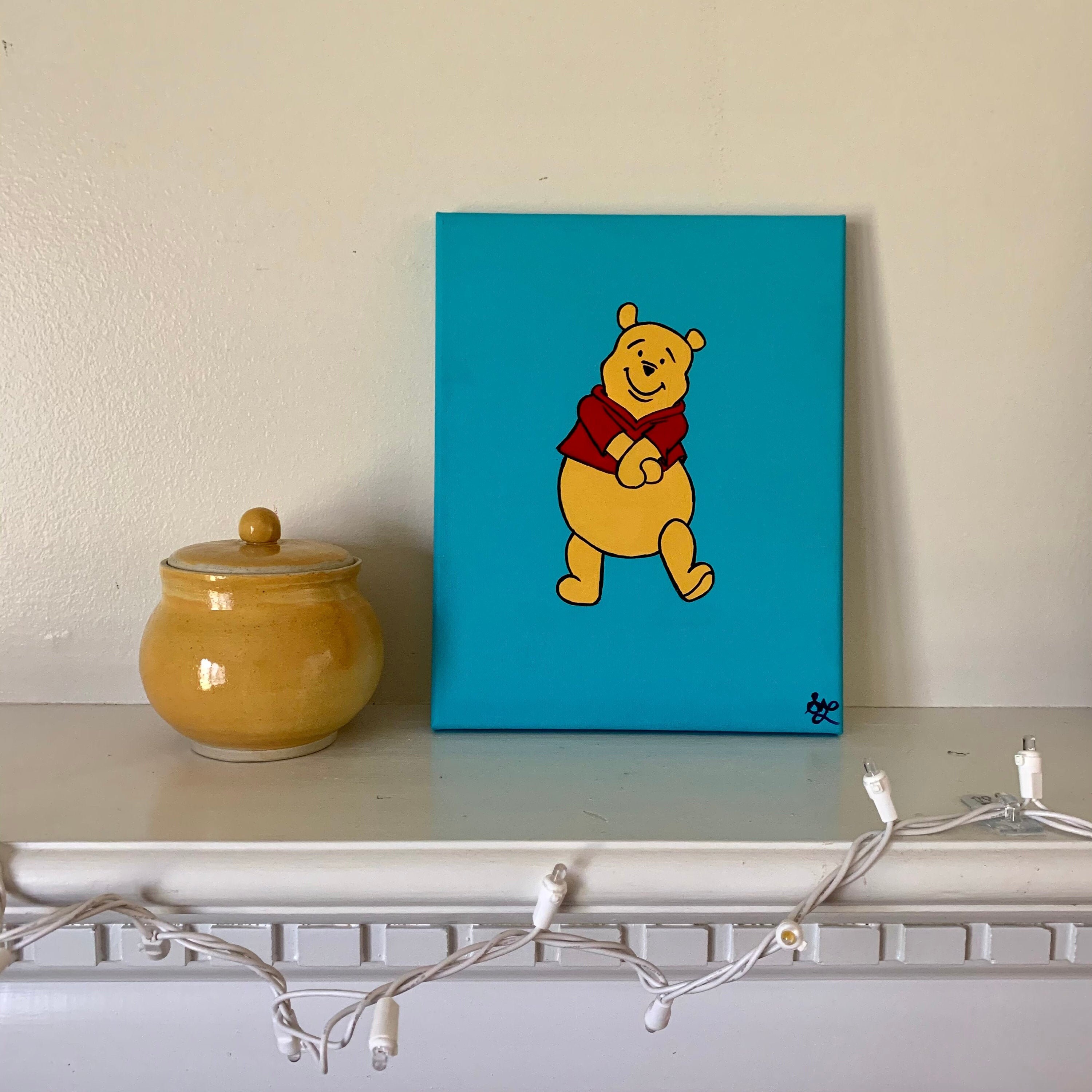 Winnie the Pooh Painting Etsy
