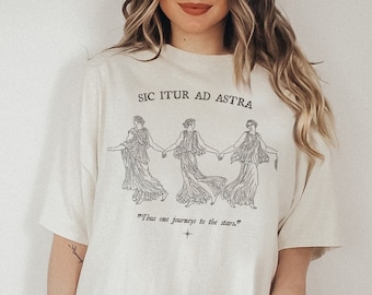 Greek Mythology Shirt Poet Shirt Latin Quote Dark Academia Clothing Ancient Greece Shirt Artsy Aesthetic Vintage Art Greek Goddess Shirt