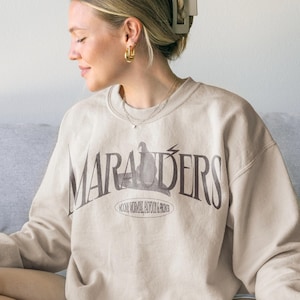 Marauders Sweatshirt Moony Wormtail Padfoot Prongs ATYD Shirt Wolfstar Sirius Black Marauders Merch Remus Lupin Dramione Wizard School Shirt