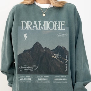 Dramione Sweatshirt Manacled Sweatshirt Fanfiction Dramione Gift Morally Grey Shirt Hermione Draco Wizard Shirt Snake House Shirt Malfoy Tee