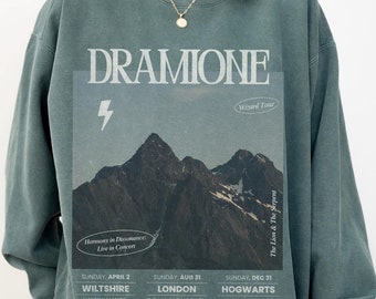 Dramione Sweatshirt Manacled Sweatshirt Fanfiction Dramione Gift Morally Grey Shirt Hermione Draco Wizard Shirt Snake House Shirt Malfoy Tee