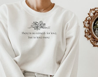 Dead Poets Society Thoreau Quote Sweatshirt Dark Academia Crewneck Light Academia Shirt Poet Aesthetic Literature Shirt The Secret History