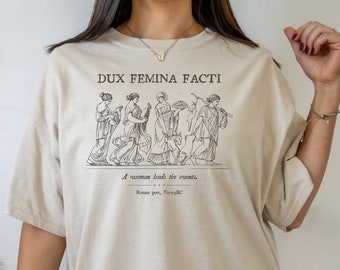 Poet Shirt Greek Mythology Art Shirt Greek Goddess Latin Quote Shirt Literature Shirt Ancient Greece Artsy Aesthetic Greek Shirt Bookish Tee