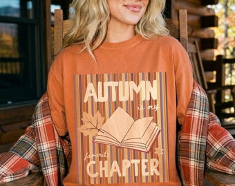 Fully Booked for Fall Shirt Book Related Gifts Coffee Weather Book Thanksgiving Shirt Book Fall Shirt Bookish Merch Reading Season Fall Book