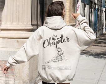 Retro Reader Hoodie Enemies to Lovers Hoodie One More Chapter Reading Hoodie Morally Grey Romantasy Sweatshirt Smut Reader In My Bookish Era