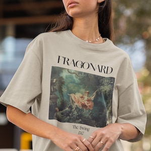 Fragonard The Swing Shirt Famous French Painter Rococo Art Shirt Artsy Aesthetic Art Hoe Clothing Art History Shirt Artist Shirt Painter Tee