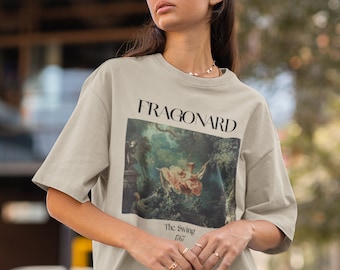 Fragonard The Swing Shirt Famous French Painter Rococo Art Shirt Artsy Aesthetic Art Hoe Clothing Art History Shirt Artist Shirt Painter Tee
