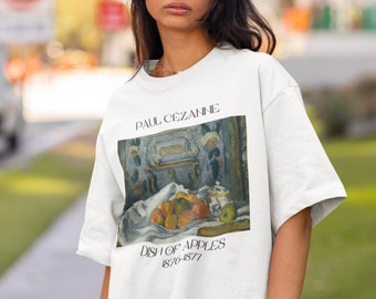 Cezanne Dish of Apples Shirt French Impressionism Painting Shirt Famous Painter Shirt Fine Art Clothing Art Teacher Shirt Art History Shirt