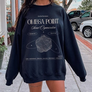 Shatter Me Sweatshirt Aaron Warner Kenji Kishimoto Hell is Empty Omega Point Sector 45 CCR Juliette Ferrars The Reestablishment IGNITE Merch Black