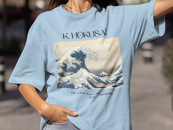 Katsushika Hokusai the Great Wave off Kanagawa Japanese Art Shirt