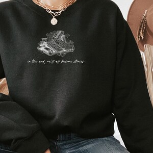 Literary Shirt Margaret Atwood Quote Sweatshirt Dark Academia Clothing Literature Dead Poets Society Shirt Poet Sweater for Book Lovers image 2
