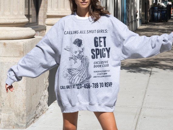 Grey cheap romance hoodie