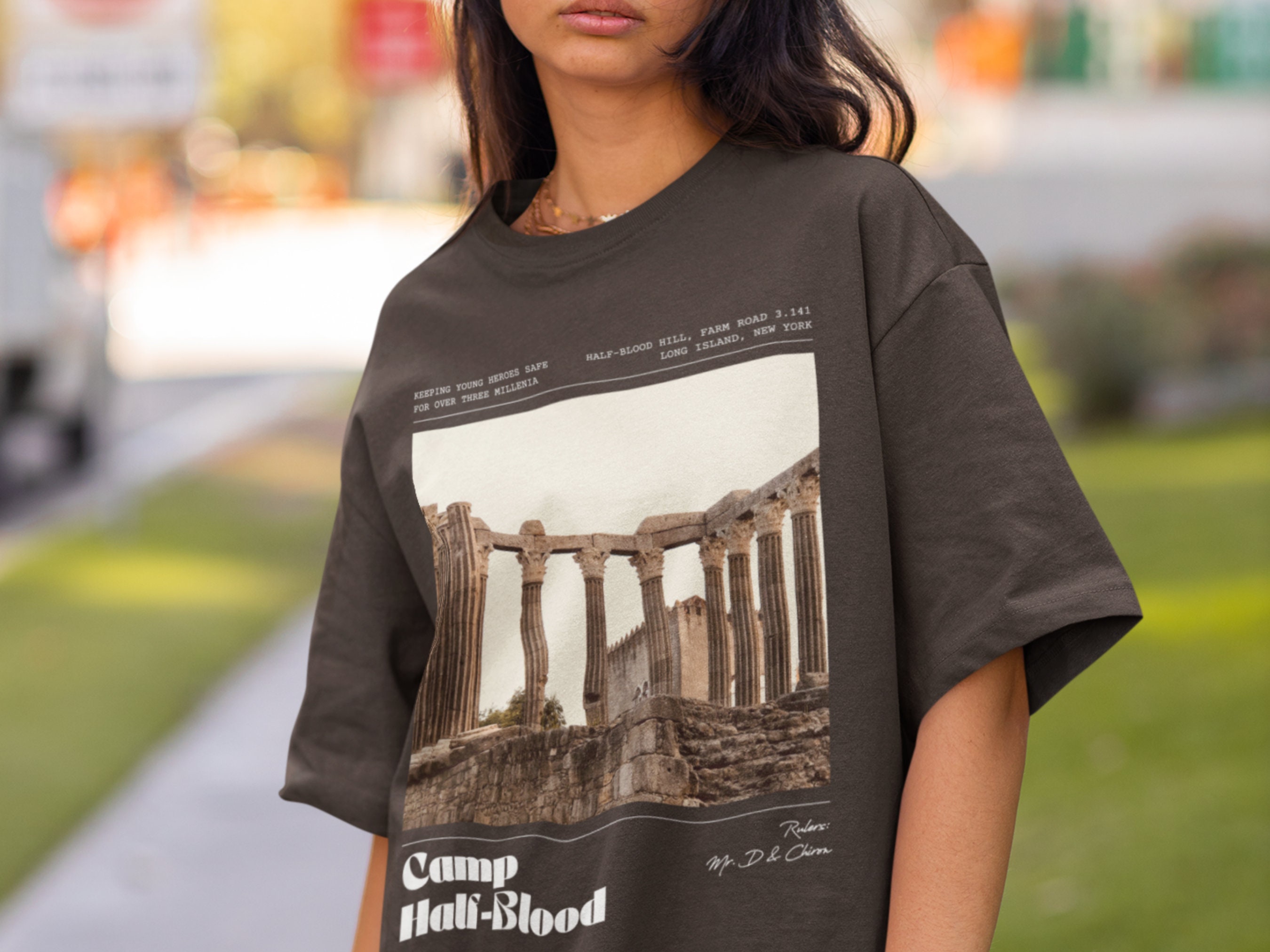 Camp Half Blood Shirt Long Island Sound New York - Vintagenclassic Tee