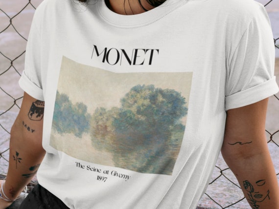 Claude Monet the Seine at Giverny Shirt Famous French Painter