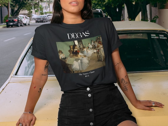 Dance Class Shirt With Edgar Degas Ballerna Dance Class Dance Class Shirt With Edgar Degas Ballerna Dance Class