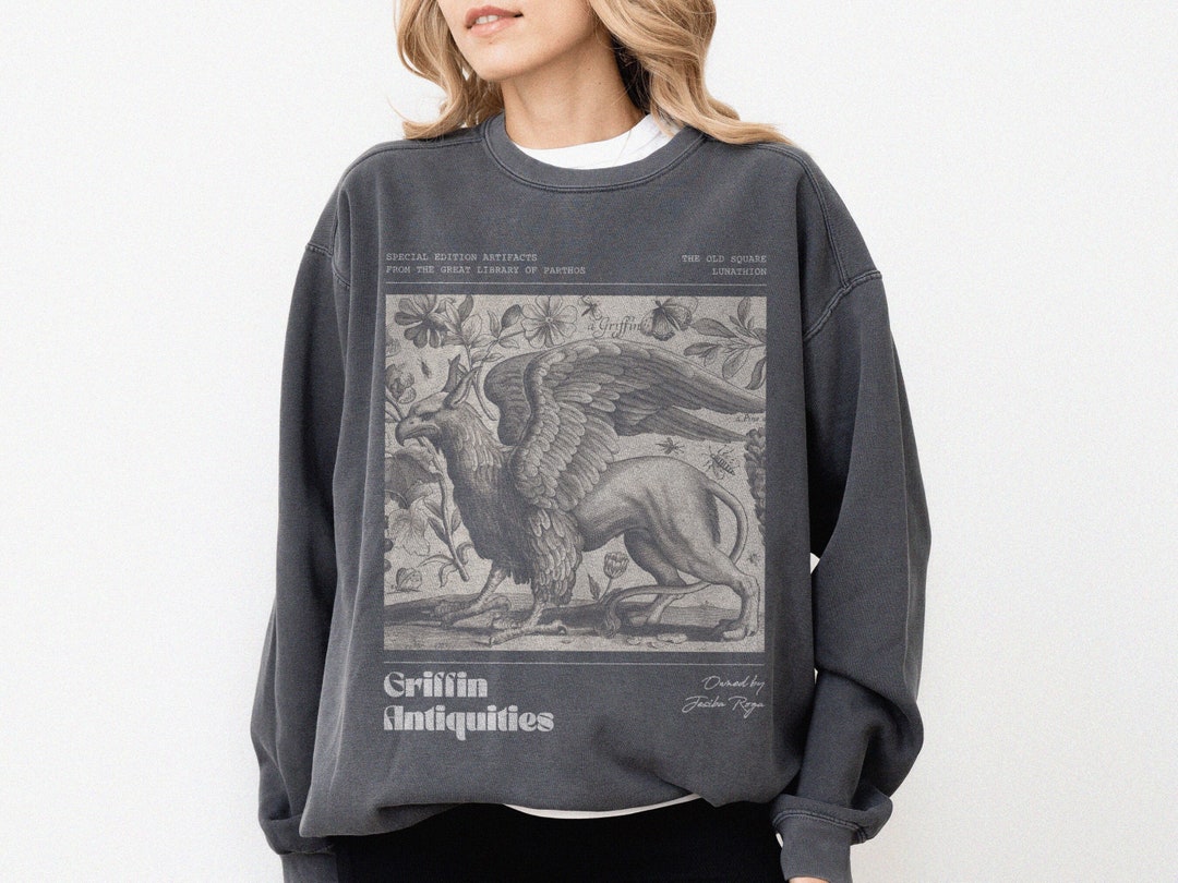 セントクリストファー　チルデンセーター　Lサイズ Crescent City Merch Griffin Antiquities Sweatshirt Ruhn Danaan