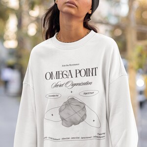 Shatter Me Sweatshirt Aaron Warner Kenji Kishimoto Hell is Empty Omega Point Sector 45 CCR Juliette Ferrars The Reestablishment IGNITE Merch White