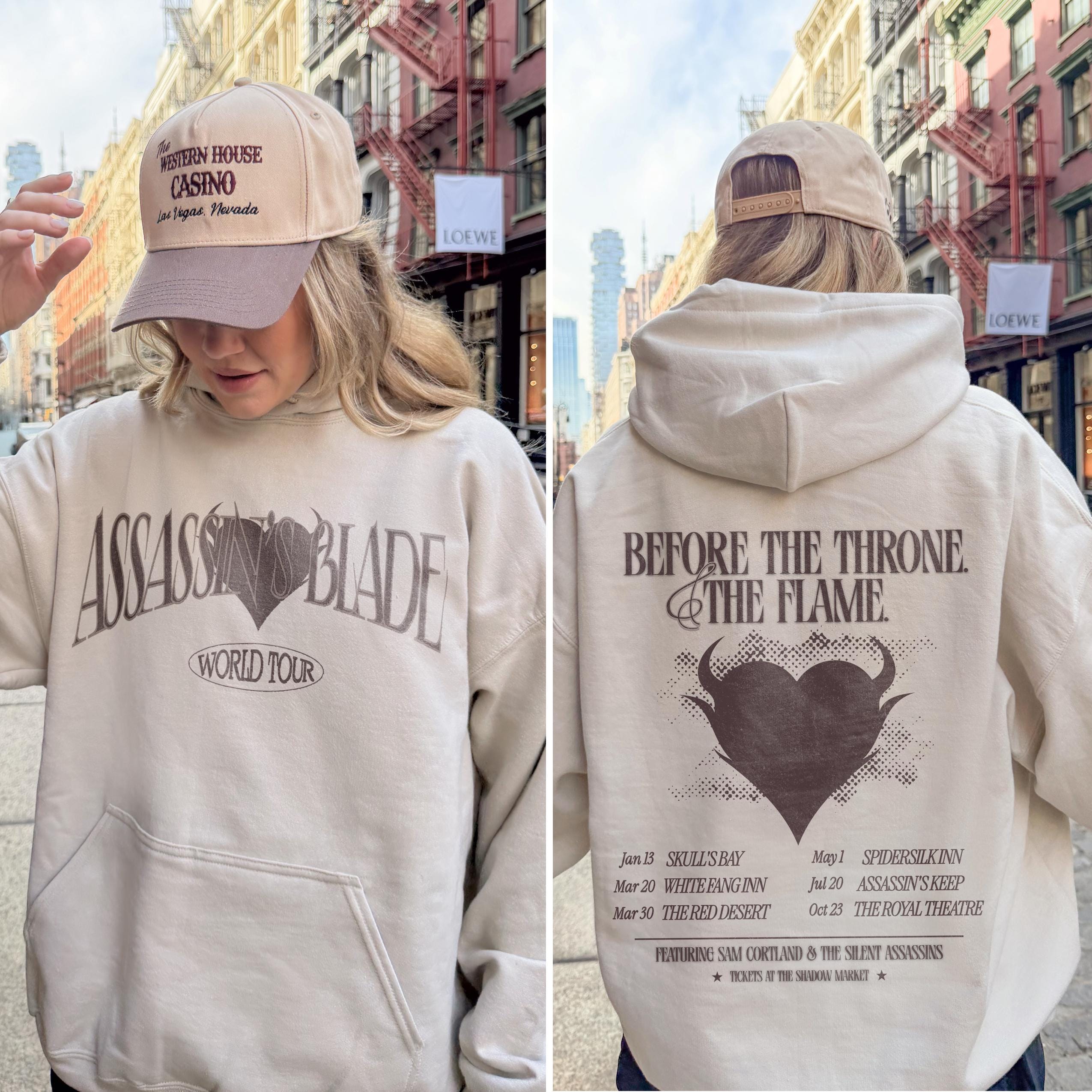 Assassins Blade Tour Hoodie Celaena Sardothien Sam Cortland