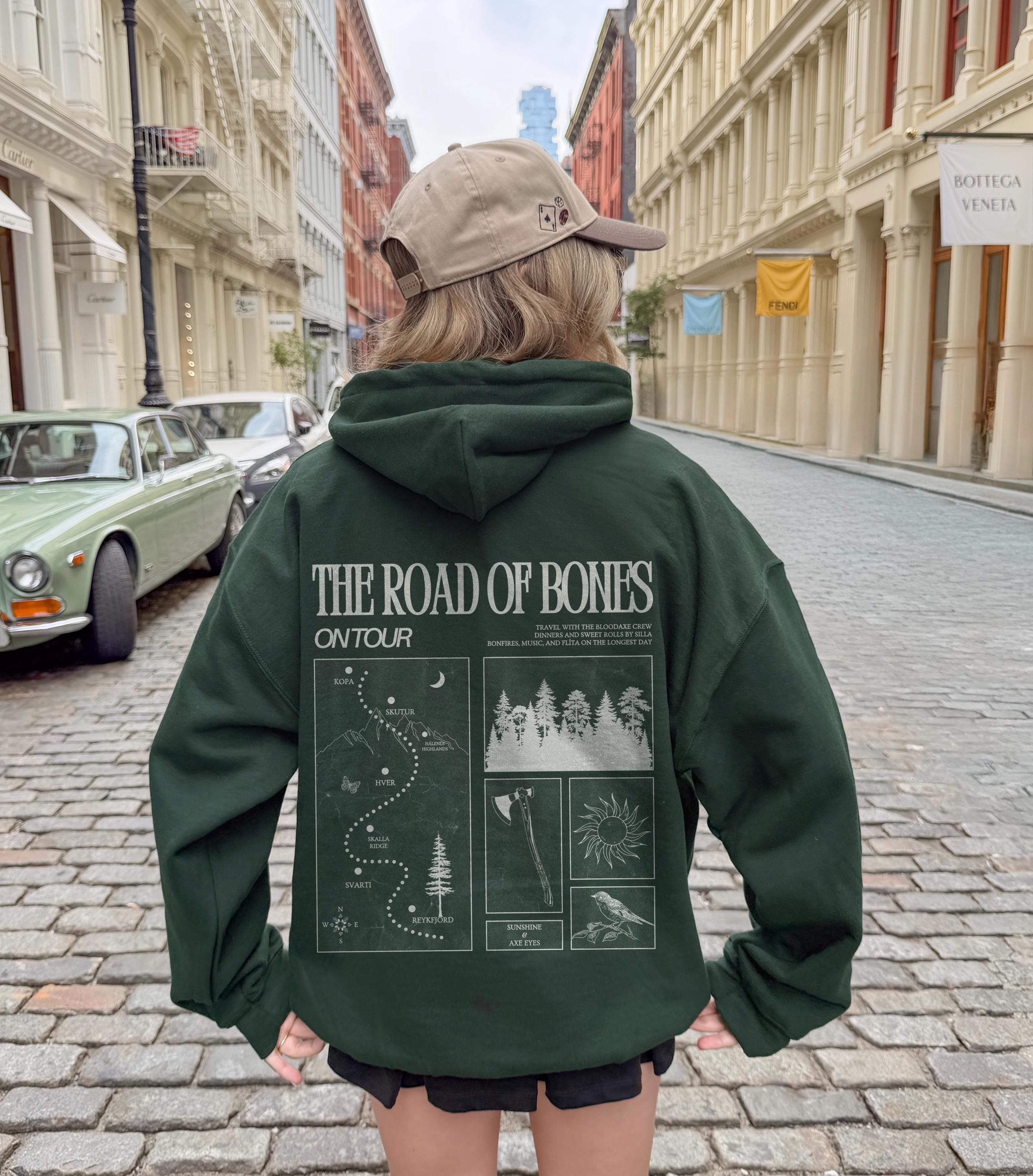The Road of Bones Hoodie Bloodaxe Crew Merch LICENSED Demi Winters