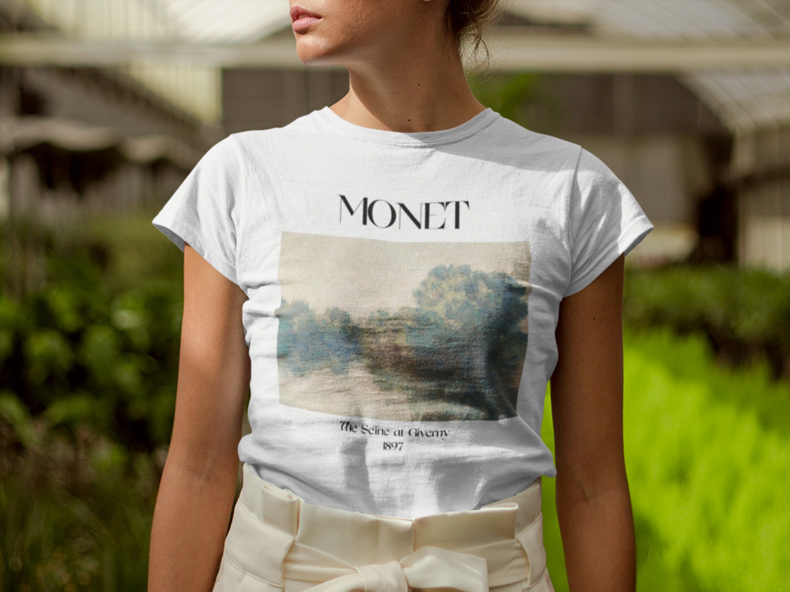 Claude Monet the Seine at Giverny Shirt Famous French Painter 