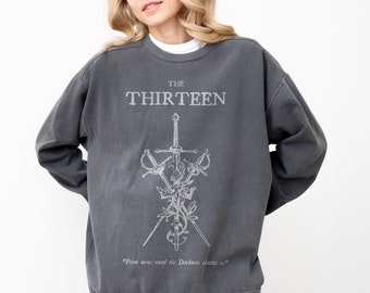 TOG The Thirteen Throne of Glass Sweatshirt Manon Blackbeak Aelin Galathynius Terrasen Romantasy Reader SJM LICENSED Rowan Whitethorn Hosab