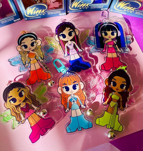 Buy KATS EYE 'WINXEYE' Moveable Wing Keychains Online in India - Etsy