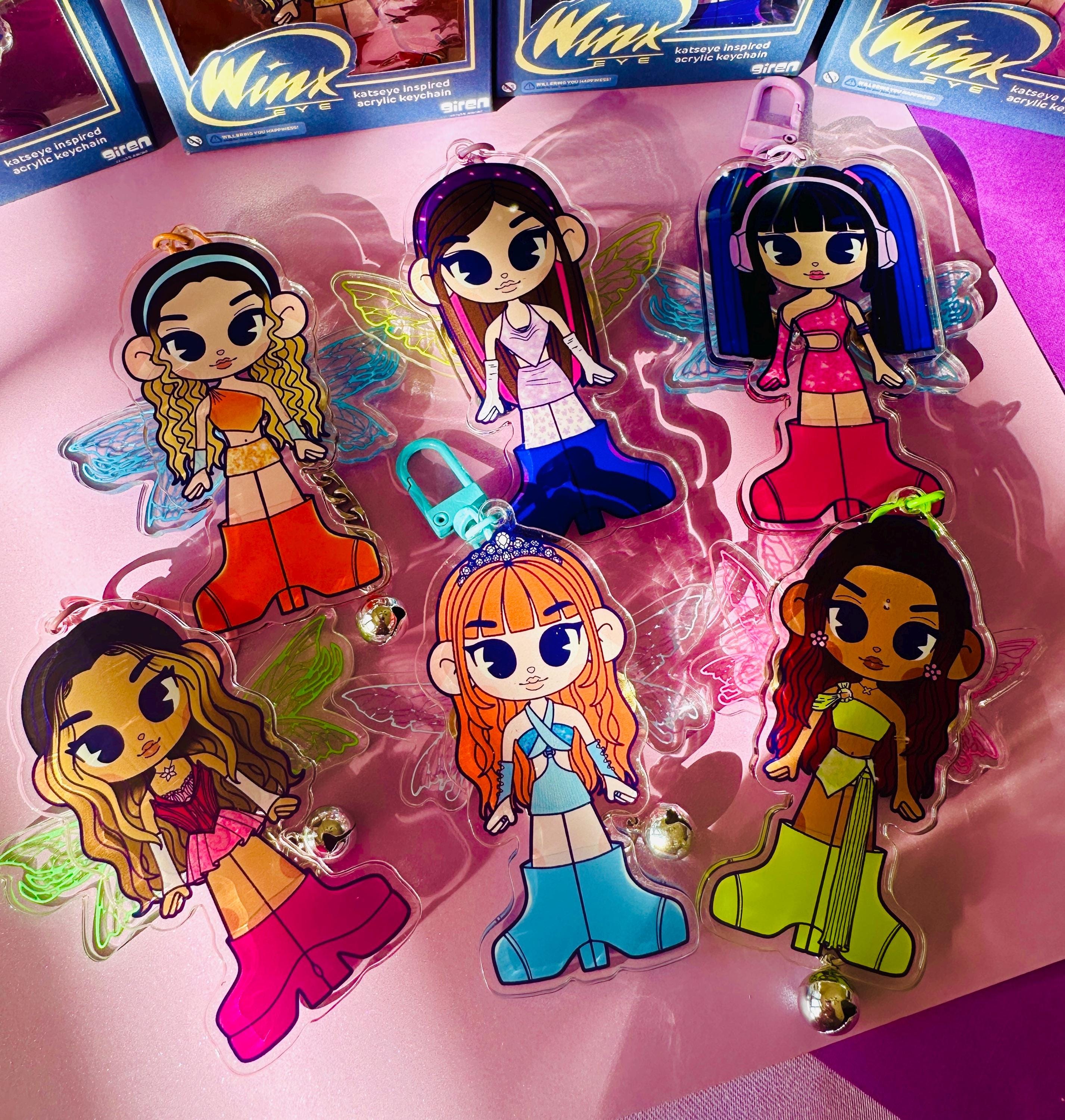 KATS EYE 'WINXEYE' Moveable Wing Keychains - Etsy