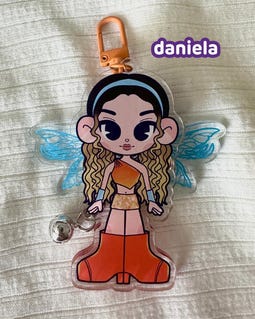 KATS EYE 'WINXEYE' Moveable Wing Keychains - Etsy